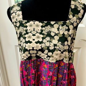 NWOT Natural Life Summer Dress 100%Rayon 
1X